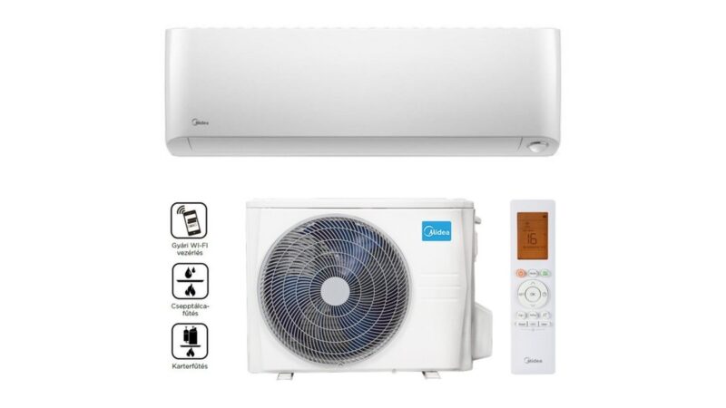 Midea Oasis Plus MOP3-12-SP oldalfali split klíma 3,5 kW