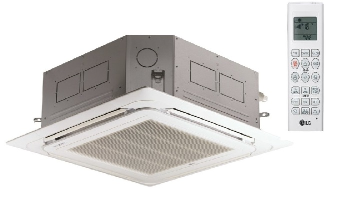 CT24F kazettás beltéri egység dekorpanellel infrás vezérlővel (R32;7,1 kW)