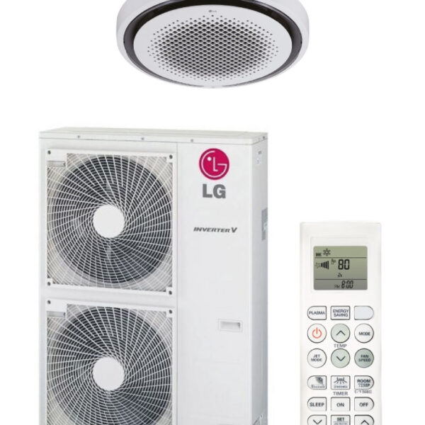 UT48F Standard kazettás split kerek infra vezérlővel (14kW; R32; 3ph)