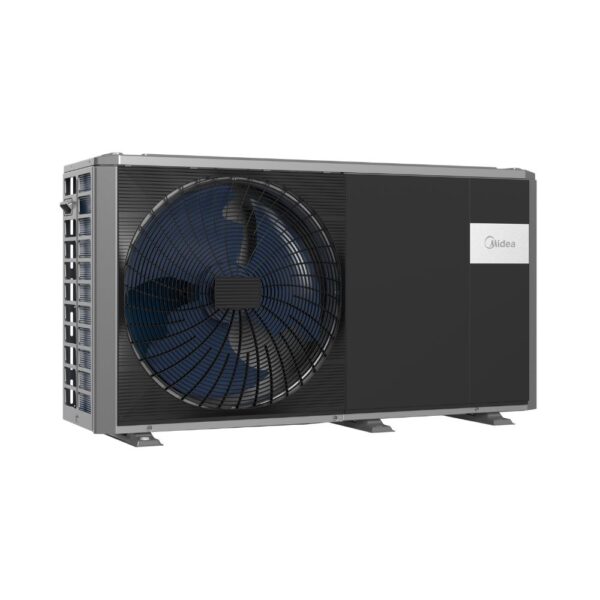 Midea MHC-V4W/D2N8-B2E30 monoblokkos M-Thermal (R32, 4 kW, 1 fázis, fűtőbetét 3 kW, fekete)