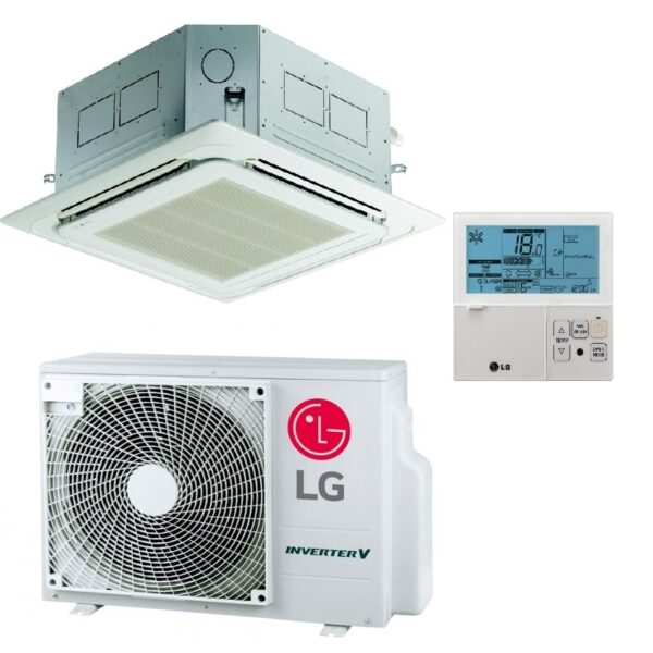 LG UT09FH/UUA1 kazettás klímaszett beltéri és kültéri egysége