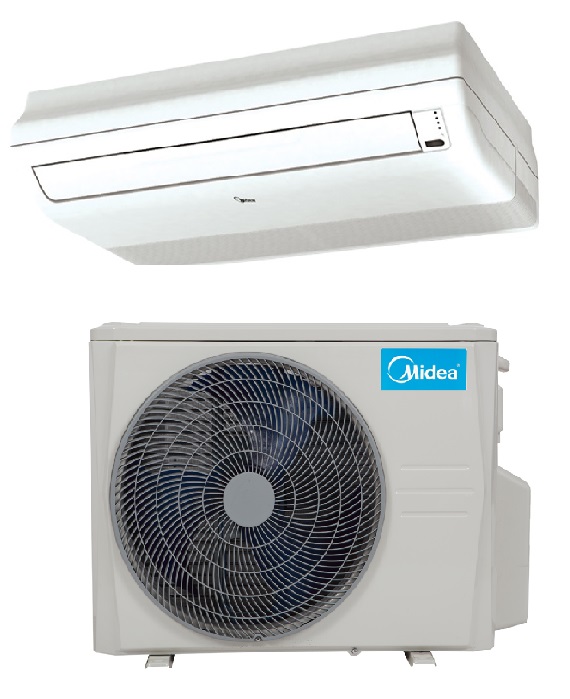 Midea MUE-24HRFN8-SP parapet-mennyezeti split (R32, 7,1 kW)